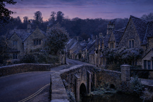 The Faceless Clock of Castle Combe