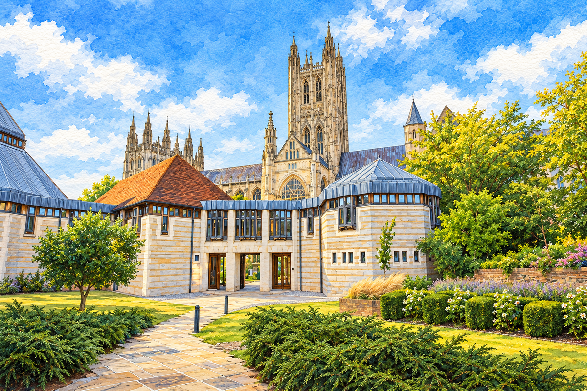 Canterbury Cathedral Lodge in the Cathedral precincts