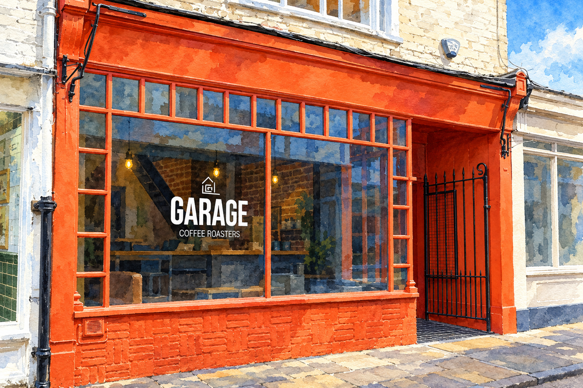 Garage Coffee at 17 Sun Street, Canterbury