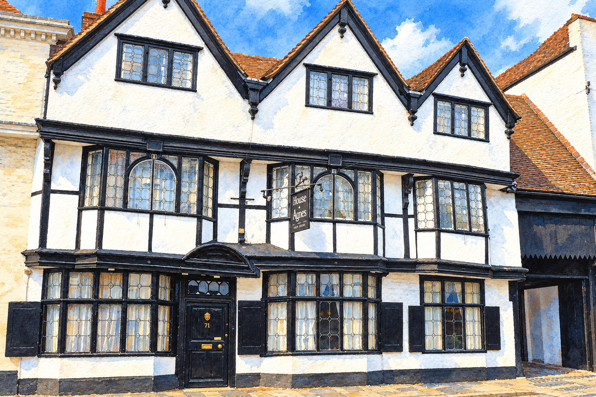 The House of Agnes, St Dunstan's Street, Canterbury