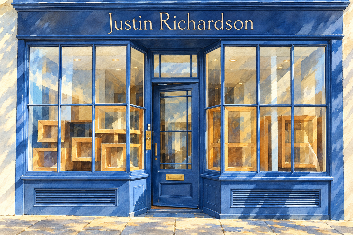 Justin Richardson's jewellery shop on Sun Street, Canterbury