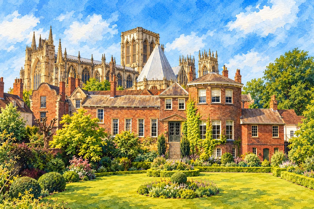 Grays Court and York Minster · York