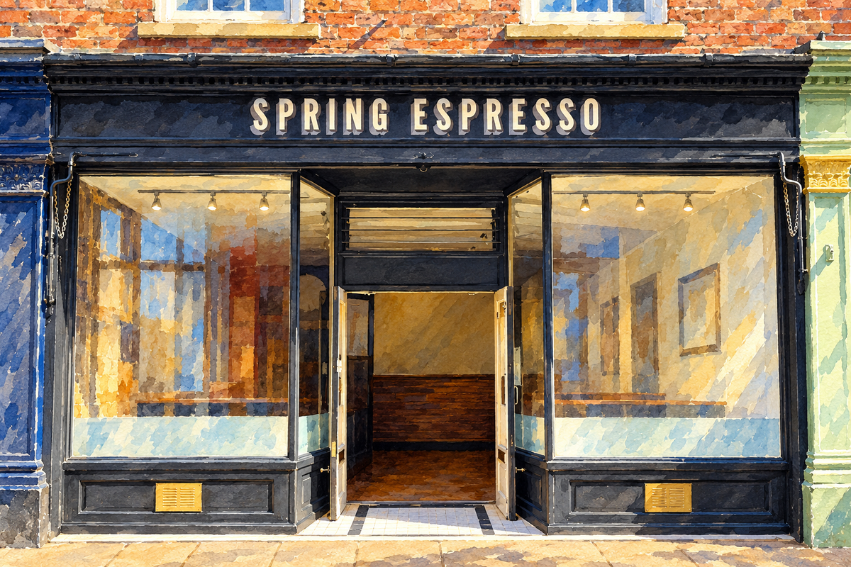 Spring Espresso, Fossgate · 45 Fossgate · York